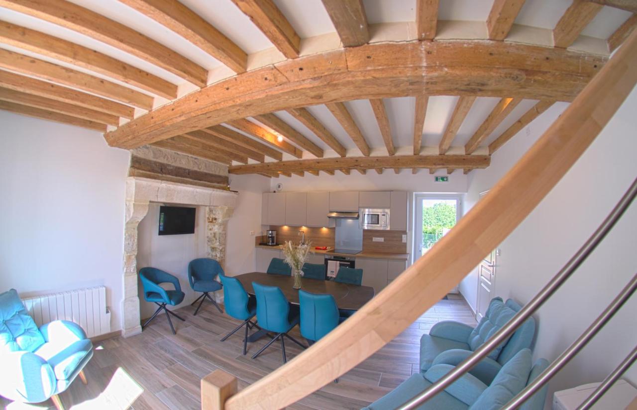 Vila Au Pre Des Acajous Pertheville-Ners Exteriér fotografie